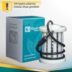 Lilyum Detoks Ayak Detoks Cihazı Iyon Elektrotu Array Siyah Lilyum Detoks - Beyaz