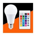 Lim-Sa 9W RGB LED Ampul E-27 Duy Tipi Renk Değiştiren Özellikli Aydınlatma - Beyaz