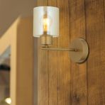 Lima Eskitme Bal Camlı Duvar Lambası Yatak Odası-yatak Başı-banyo İçin Modern Aplik