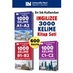 Limasollu Naci Öğretim Yayınları İngilizce Kelime Kitap Seti, A1'den C2'ye Kadar 3000 Kelime, 6000 Cümle Ve Türkçeleri Sınav Hazırlık