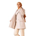 Limbamba Oversize Taş Kaşe Ceket, Kadın, Standart Beden