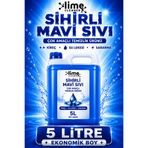 Lime Cleaner Sihirli Mavi Sıvı 5L | Çok Amaçlı Temizlik Ürünü | Kireç ve Sararma Temizleyici