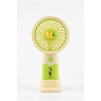 Limelia Şarjlı Mini El Vantilatörü Taşınabilir Sessiz Güçlü Üflemeli USB Fan Masaüstü Soğutucu Fan Yeşil