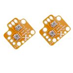 Limentea 2 x Analog Stick Drift Fix Mod Kolu Rocker Ayar Plakası Oyun Kolu Joystick Drift Onarım Tahtası PS4 PS5 Xbox One Xbox Serisi X S Kumandası için (Turuncu)