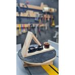 limewood Ahşap Okuma Standı / Kitap Tutucu / Kahve ve Gözlük Organizer