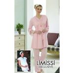 Limissi 3'lü 3001 Sabahlık Pijama Takımı