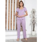 Limissi Kadın Pijama Takımı S-XXL Lila