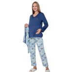 Limissi Viskon kadın pijama takımı