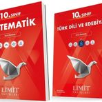 Limit 10. Sınıf Matematik + Edebiyat Soru Bankası Seti 2 Kitap 2023