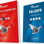 Limit 11. Sınıf Edebiyat + Felsefe Soru Bankası Seti 2 Kitap 2023