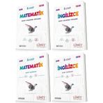 Limit 8. Sınıf Matematik + İngilizce Konu Föyleri + Soru Seti 4 Kitap 2023
