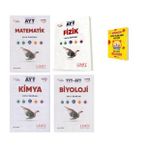 Limit AYT Matematik Fizik Kimya ve Biyoloji Soru Bankası 4lü Set + Planlama Defteri