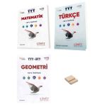Limit TYT Matematik Türkçe ve Geometri Soru Bankası 3lü Set + Telefon Standı