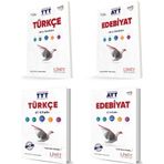 Limit Tyt Türkçe + Ayt Edebiyat El Kitabı + Soru Seti 4 Kitap 2024