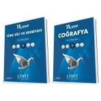 Limit Yayınları 11. Sınıf Edebiyat - Coğrafya Konu Föyleri Seti 2 Kitap