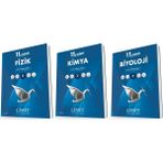 Limit Yayınları 11. Sınıf Fizik - Kimya - Biyoloji Konu Föyleri Seti 3 Kitap