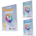 Limit Yayınları 8. Sınıf Kronometre Türkçe Matematik Fen Deneme