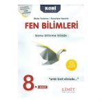 Limit Yayınları 8. Sınıf LGS Fen Bilimleri Konu Bitirme Kitabı