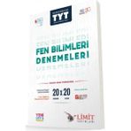 Limit Yayınları Limit TYT Kronometre Fen Bilimleri 20X20 Denemeleri Parlayan Proje Ayraç Hediye