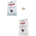 Limit Yayınları Limit Tyt Türkçe ve Tarih Soru Bankası + Telefon Standı