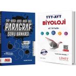 Limit Yayınları TYT AYT Biyoloji El Kitabı ve Ankara Kitap Merkezi Yayınları Paragraf Soru Bankası Seti 2 Kitap