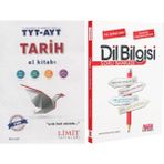 Limit Yayınları TYT AYT Tarih El Kitabı ve Ankara Kitap Merkezi Yayınları Dil Bilgisi Soru Bankası Seti 2 Kitap