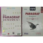 Limit Yayınları Tyt Paragraf Denemeleri 2024 Güncel Baskı+ÜçDörtBeş Yayınları Paragraf Denemesi