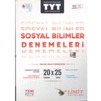 Limit Yayınları TYT Sosyal Bilimler 20x25 Deneme