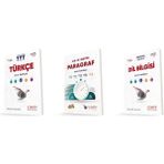 Limit Yayınları Tyt Türkçe + Paragraf + Dil Bilgisi Soru Bankası Seti 3 Kitap 2024