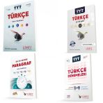 Limit Yayınları - TYT Türkçe Seti Konu Soru ve Deneme Sınavı 4 Kitap