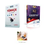 Limit yayınları TYT Türkçe soru bankası ve Paraf Yayınları AYT Edebiyat soru kütüphanesi seti (priz telefon tutucu hediye)