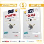 Limit Yayınları TYT Türkçe ve Geometri Soru Bankası 2 Kitap Set