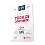 Limit Yayınları Yks Tyt Türkçe 15X40 Denemeleri