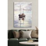 Limitless Design Hd Baskı Kanvas Tablo Baskılı Modern Dekoratif Yağlıboya Gemi Deniz Ev Ofis Otel Dekor Hediyelik Tablo - 80 x 120 - Renkli
