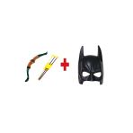 Limitless Trade Eğitici Öğretici Çocuk Oyuncaklar Ok Yay Vantuz Fırlatan Oyuncak Seti Ve Batman Maskesi