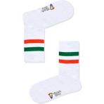 Limmon Store Yeşil Turuncu Çizgili Atletik Çorap - Renkli - 36 - 44