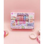 Limmy Art Vintage Washi Tape Bant Yapışkanlı Maskeleme Kağıdı Desenli Bant 12'li - Pembe Van Gogh Tabloları