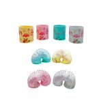 Limmy Flamingo Desenli Renkli Stres Yayı Oyuncak Stres Yayı - 5 cm çapında - 1 Adet