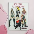 Limmy Sert Kapaklı A5 Not Defteri , Tarihsiz Ajanda - Venom Blackpink