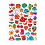Limmy Sticker Kabartmalı Stiker Defter Planlayıcı Etiket (Ldd007)-24x19cm - Dünya Çiçek Balık