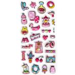 Limmy Sticker Kabartmalı Stiker Defter Planlayıcı Etiket (Lde016)-19x9cm - Lunapark Şapka