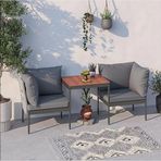 Limni Home Mini Multilounge Bahçe ve Balkon Mobilyası GRİ