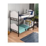 Limni Home Pirimis 90x190 cm Metal Ahşaplı Ranza ve Karyola