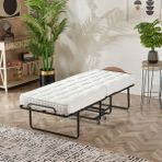 Limni Home Simflex Katlanabilir Somya ve Yatak Modern Tasarımlı Metal Karyola 80 x 190 cm