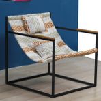 Limni Home Teddy Berjer Modern Iskandinav , Salon, Balkon, Ofis, Bekleme, Güzellik Merkezi Metal Iskeletli - Renkli