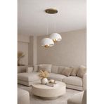 Limon 3D Desing 2 Li Sarkıt Avize Bohem Beton Görünüm Rustik E27 Modern Avize (E27 Ampul Dahildir.) 30 cm. LİM-ON20261
