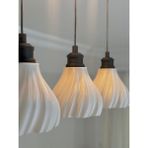 Limon 3D Desing Limon 3design Iskandinav Tarz 3lü Sarkıt Avize -Modern Ve Dekoratif Tasarım 3 Renkli Aydınlatma - Siyah - B