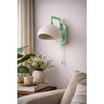 Limon 3D Desing Şarjlı Kablosuz Duvar Apliği LED Işıklı - Modern Başucu Lambası Dekoratif Lamba - Mint Yeşili