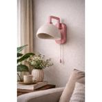 Limon 3D Desing Şarjlı Kablosuz Duvar Apliği LED Işıklı - Modern Başucu Lambası Dekoratif Lamba - Pembe