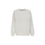Limon Bisiklet Yaka Düz Ekru Kadın Sweatshırt ML4WL-SWT9011, M, 5003163158